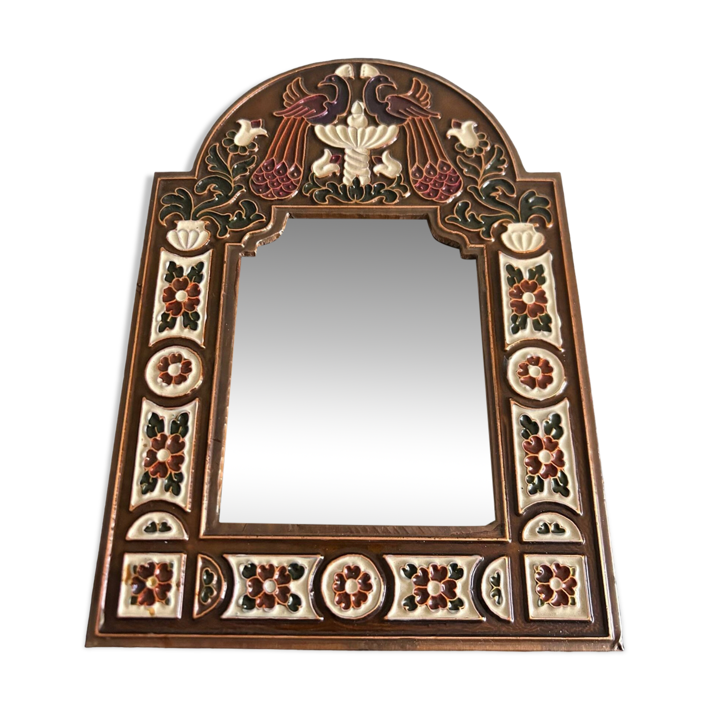 Enameled mirror 1970