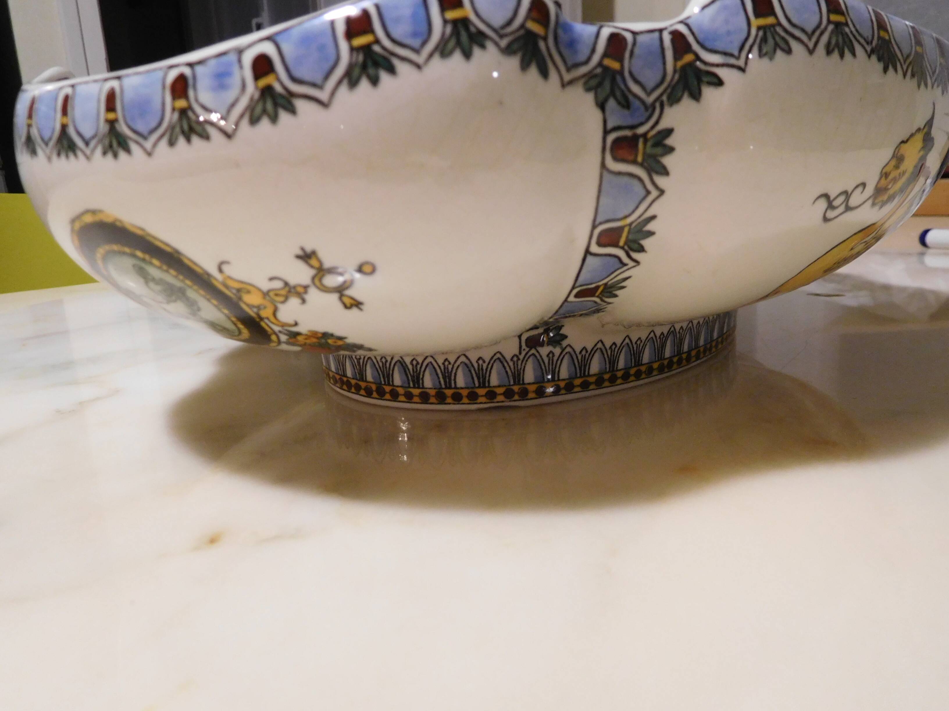 Gien earthenware cup