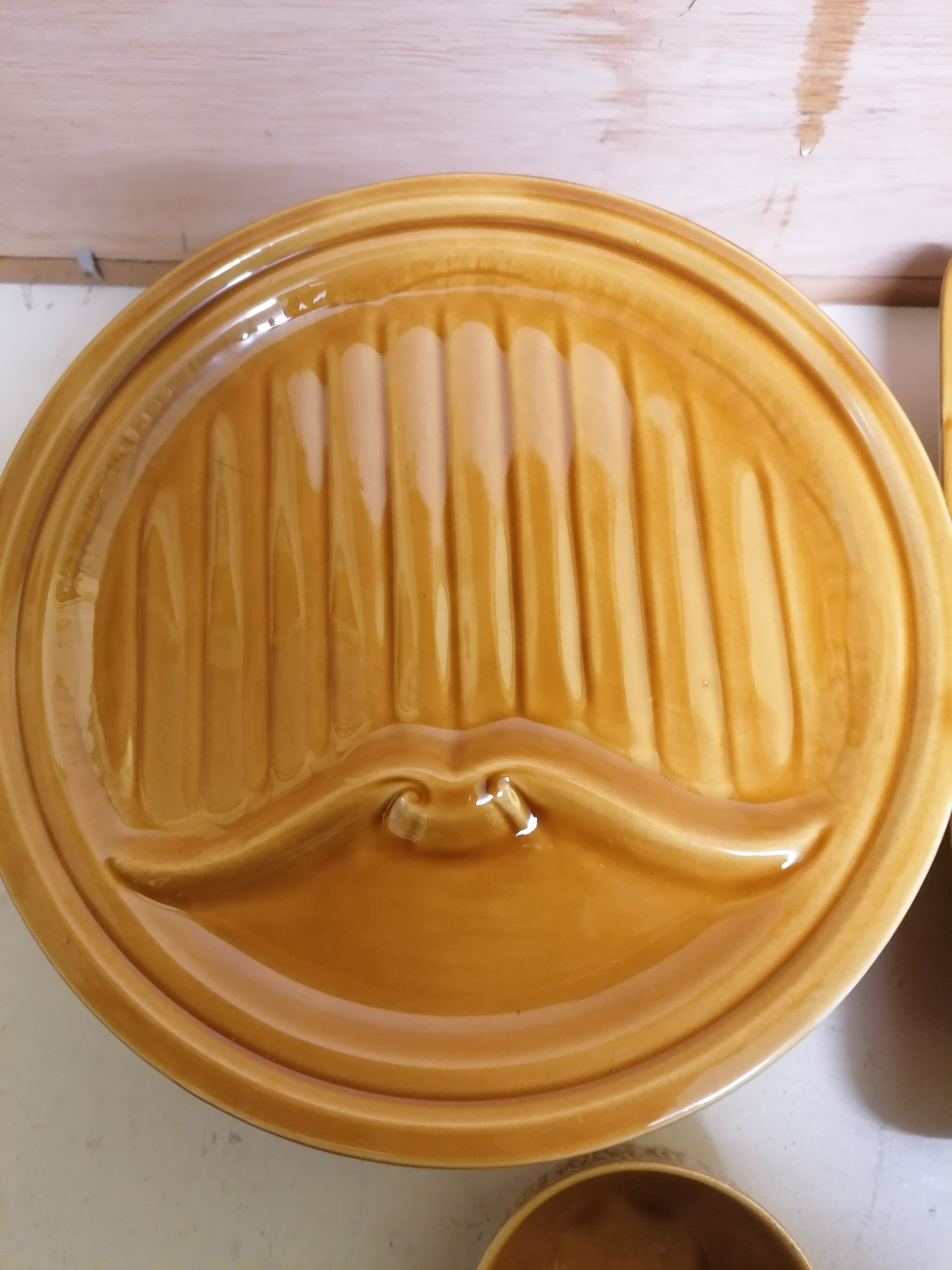 vintage asparagus service GIEN