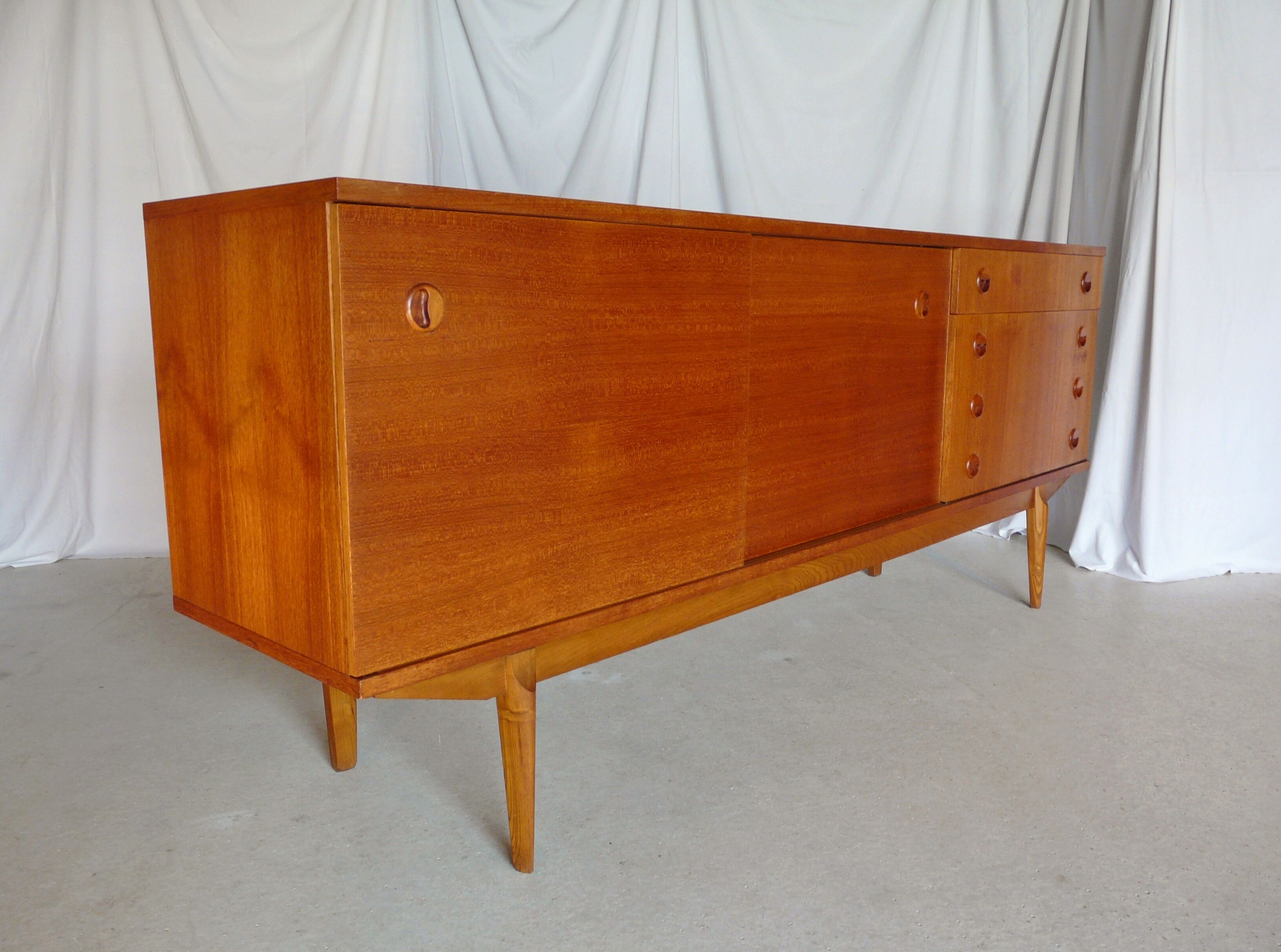 Scandinavian sideboard in teak 60s