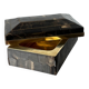 Tessellated faux tortoiseshell & brass jewellery box, Italy, 1970s