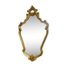 Classic oval gold mirror 75x42cm