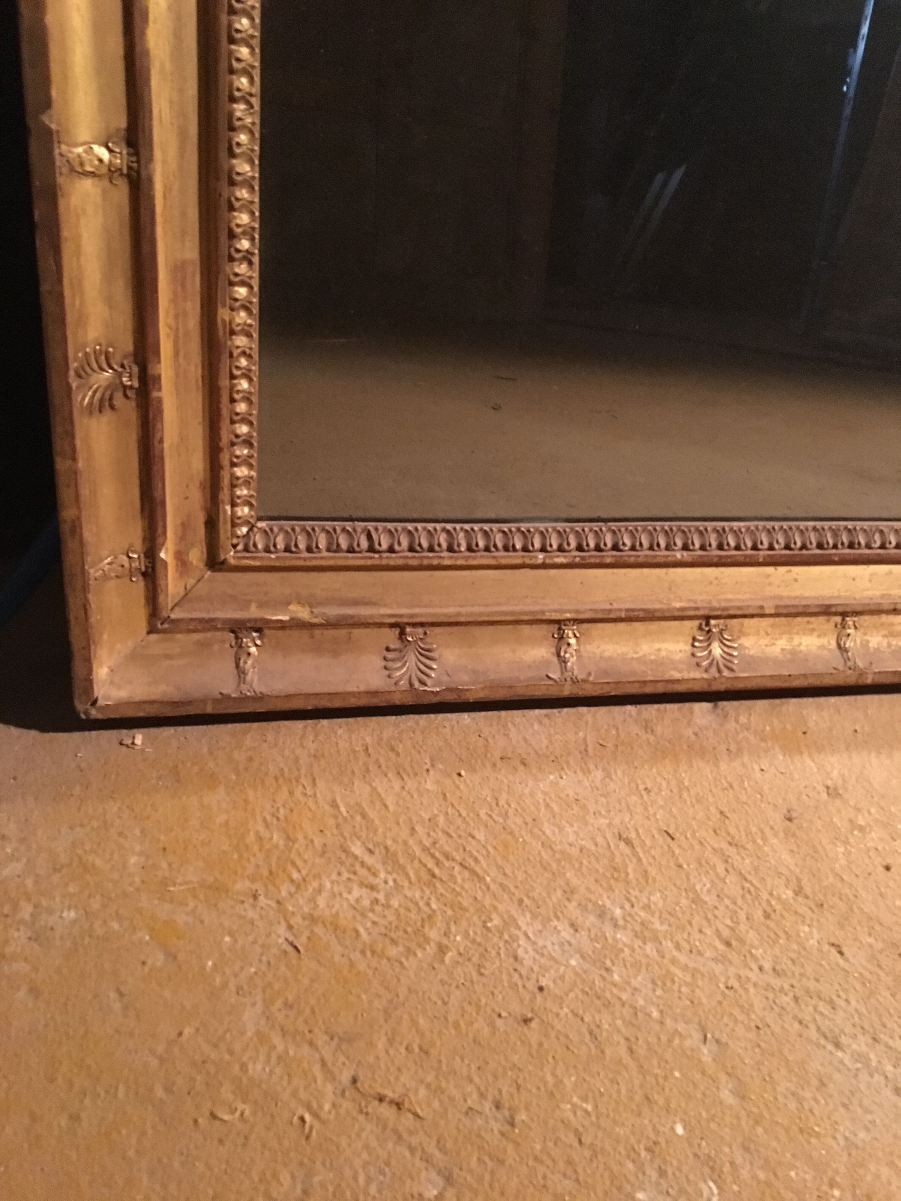 Large mirror 19 eme 201 x 113 cm