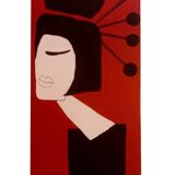 Painted On Canvas “Geisha”