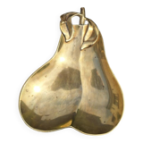 Brass pear pocket tray