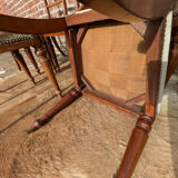 Set of mahogany chairs