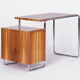 Functionalist Desk Czech Bauhaus Tubular Steel, 1930s