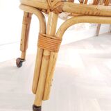 Rattan bed