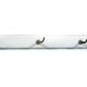 Coat rack in enamel and hooks, 1930s