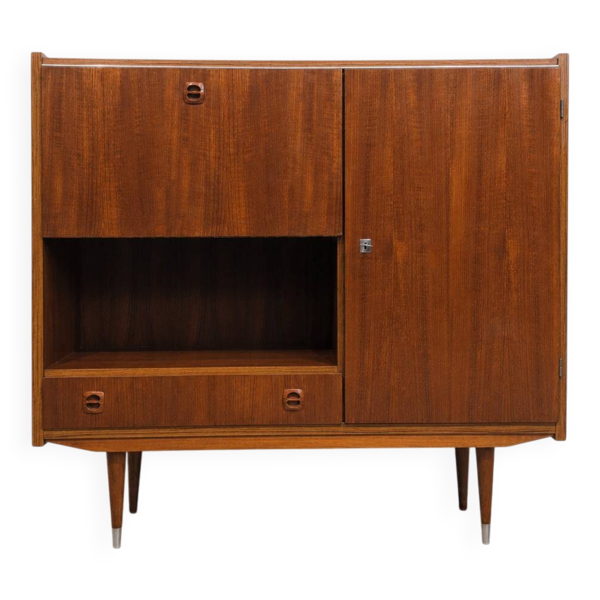Highboard vintage avec bar / secrétaire