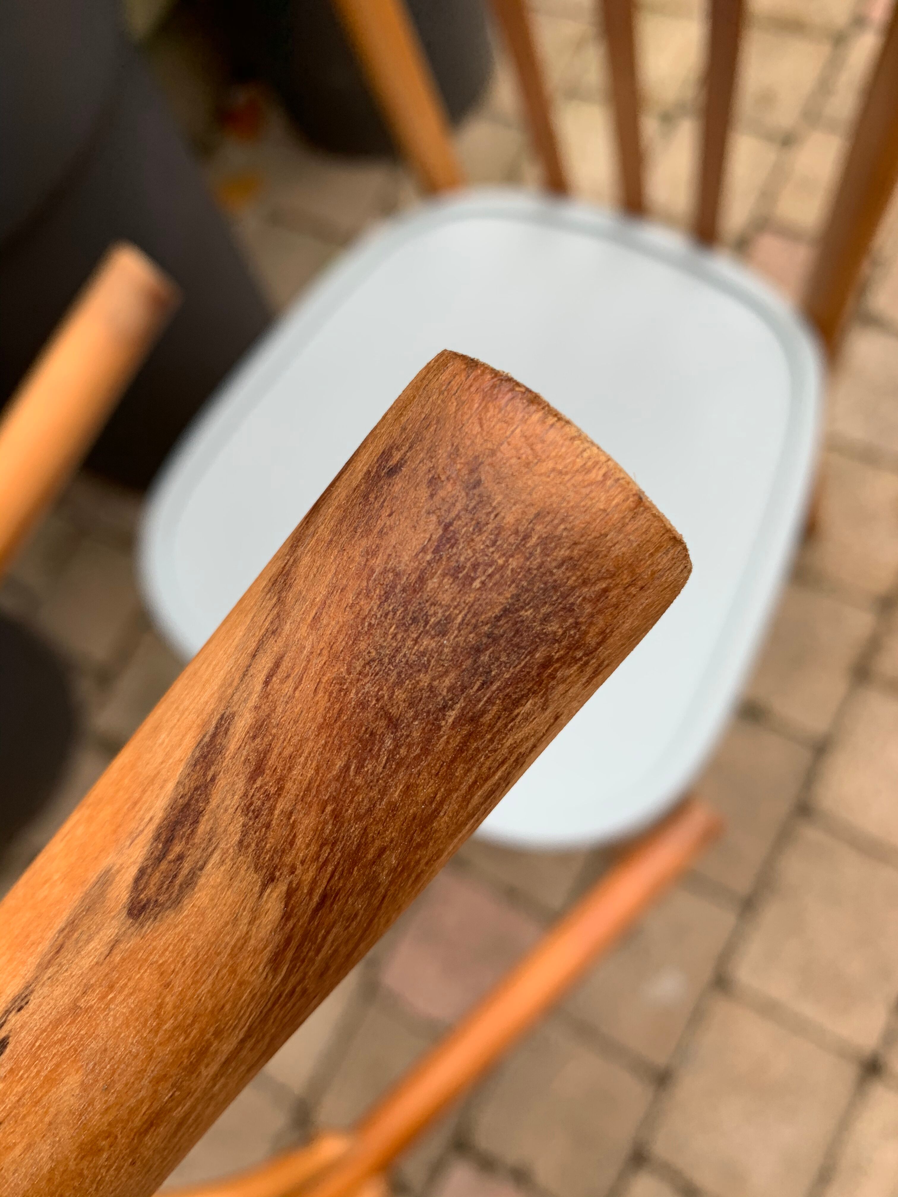 Pair of bistro chairs