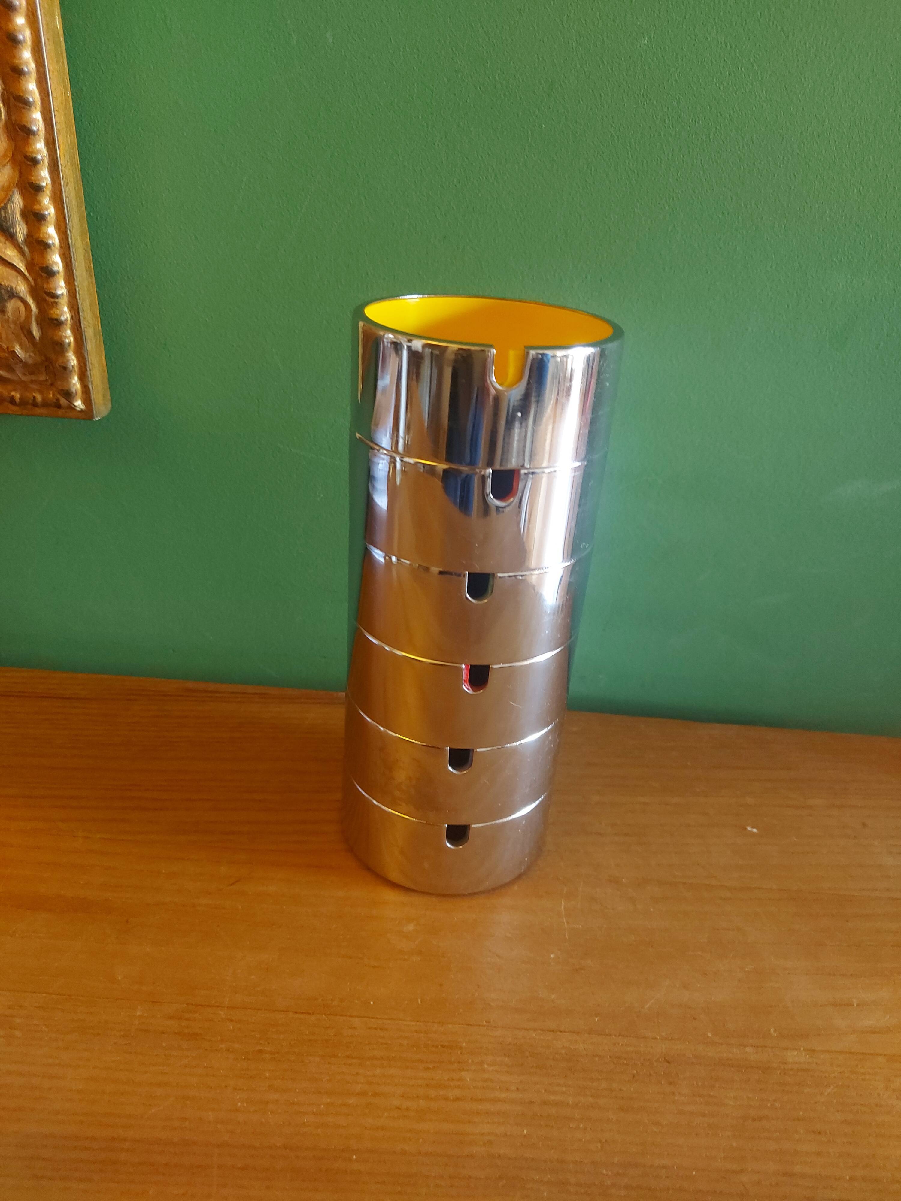 Set of 6 vintage isamu kenmochi ashtrays, edited for shell