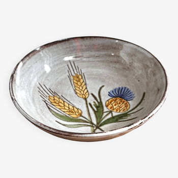 Thistle and ears of wheat salad bowl