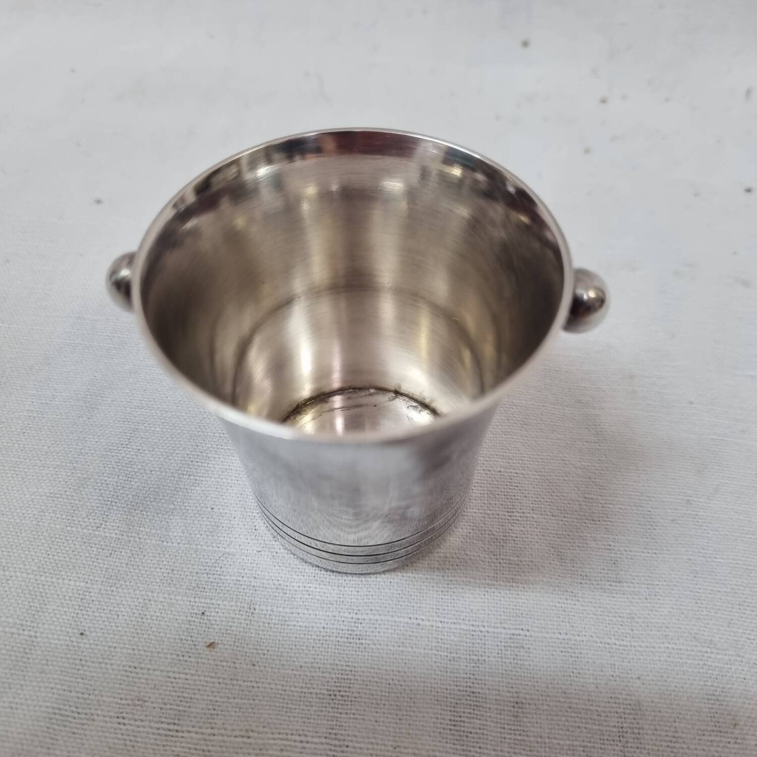 Miniature silver champagne bucket, Roger Col, Paris