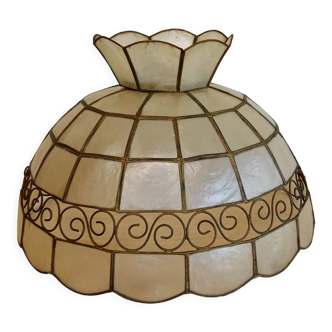 Mother-of-pearl kitchen pendant lamp