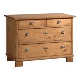 Antique four-drawer chest of drawers (circa 1920)