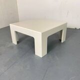Table Basse Blanche Space Age par 1970s