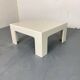 Table Basse Blanche Space Age par 1970s