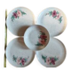 Service/ Vallauris / Anemones / 5 pieces