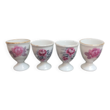 Set of 4 porcelain shells