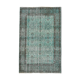 5x7 Handknotted Wool Floral Vintage Tapis Rugs 227x145Cm