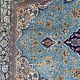 Ancient Persian carpet Ghoom wool and silk 142x222 cm