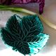 Vallauris vine leaf 1950 dabbling cup