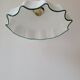 Suspension en opaline blanche
