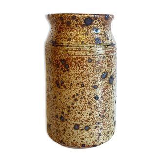 Vintage pyrite sandstone vase