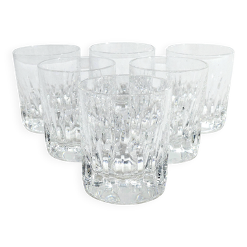 Saint-Louis - 6 Liqueur Glasses Deauville Model