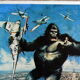 Original cinema poster "King Kong" John Guillermin 1976