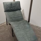 Vintage Skye leather lounge armchair by Tord Björklund for Ikea, 1980