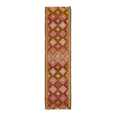 Tapis kilim vintage Herki tissé à la main en Turquie