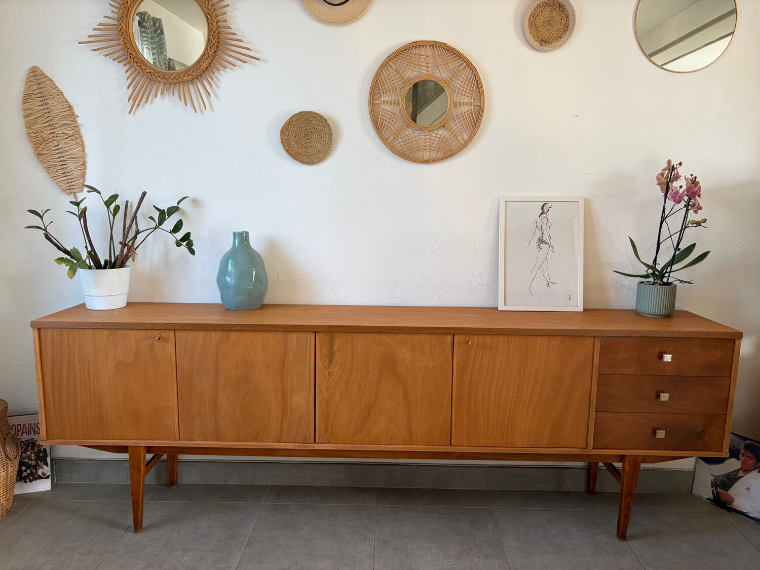 Danish teak sideboard