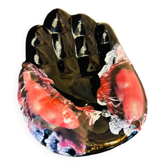 Large ceramic hand empty pocket Vallauris vintage