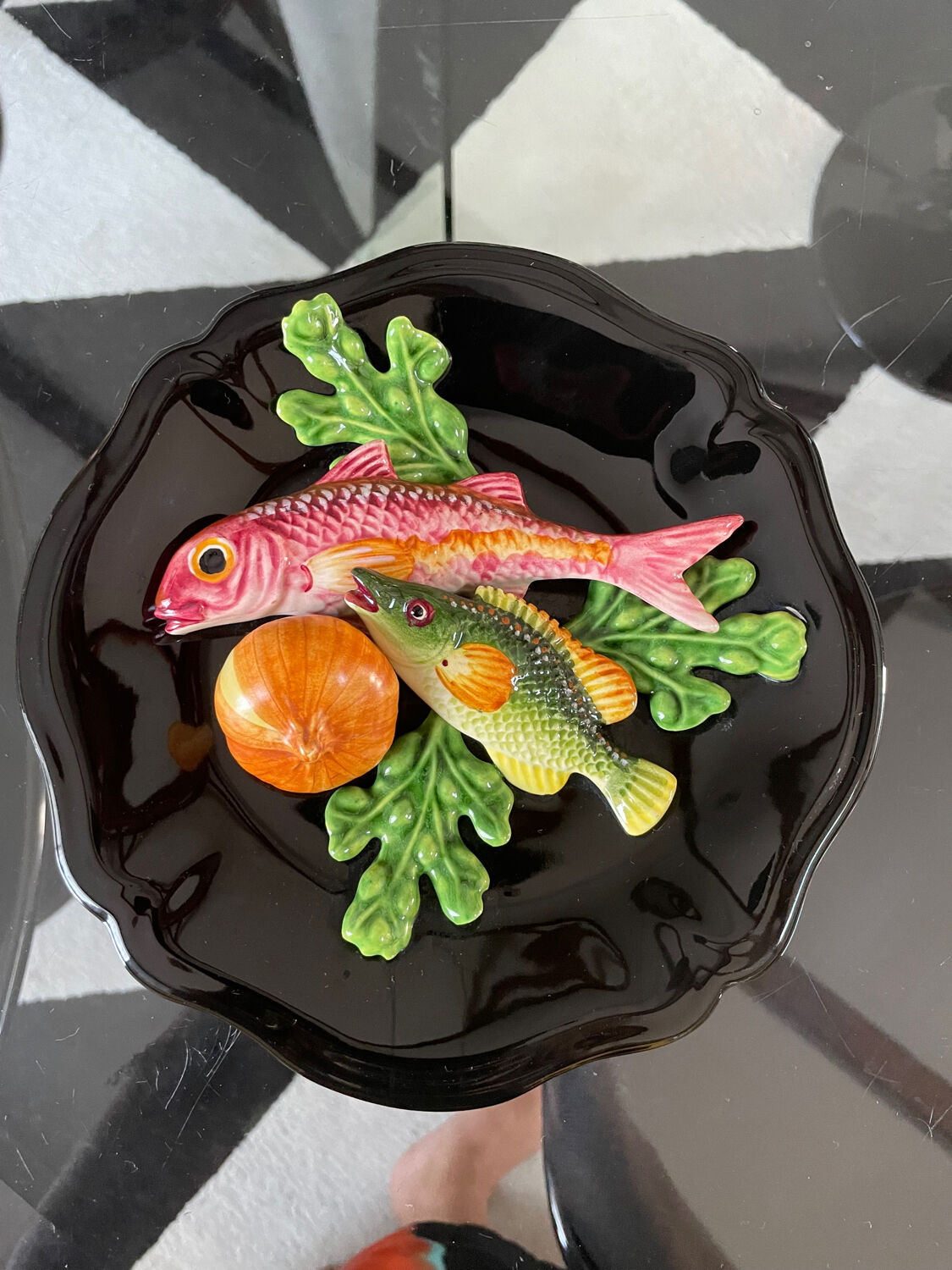 Plate deceived the eye