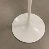 Saarinen Tulip Oval Marble Side Table for Knoll