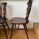 Paire de chaises en bois "Ercol"