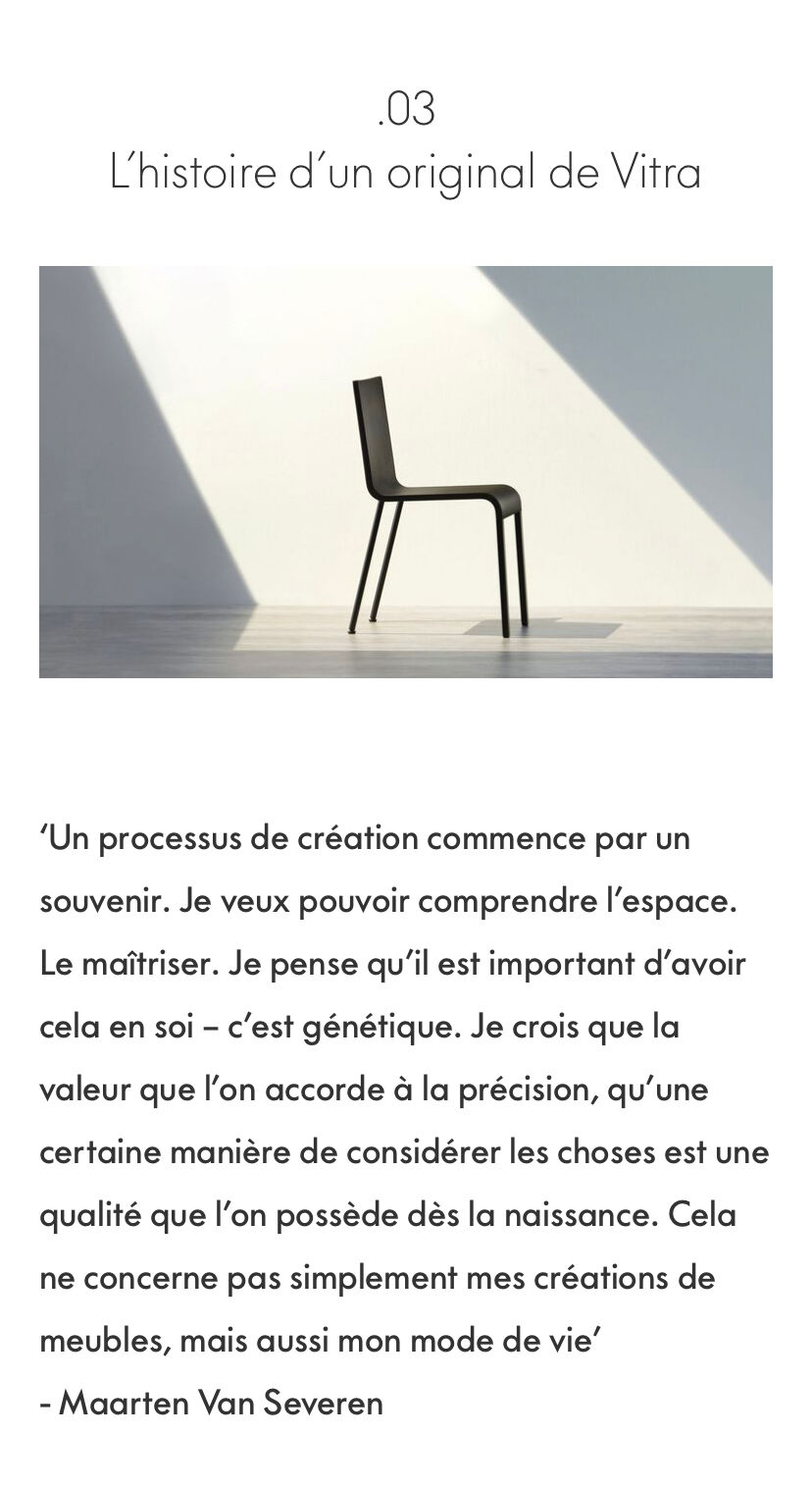 Chair Maarten Van Severen