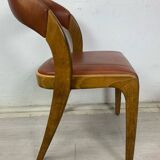 Pair of Baumann gondola chairs