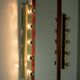 Brass Mirror Wall Lamps, Set of 2