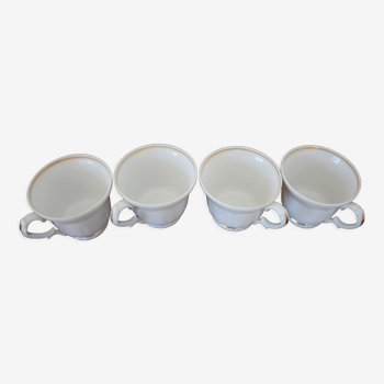 Set of 4 coffee cups