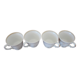 Set of 4 coffee mugs
