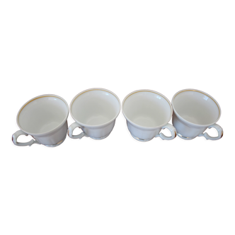 Set of 4 coffee mugs