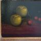 Peinture anglaise, nature morte, fruits