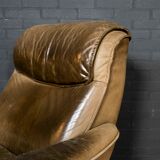 Vintage elements sofa with matching hocker and armchair