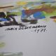 Alain Desormeaux (1931-2010) "The Riders" 1971 Oil on strong paper, signed and dated
