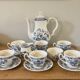 Blue Onion tea service by Myott Meakin 1982