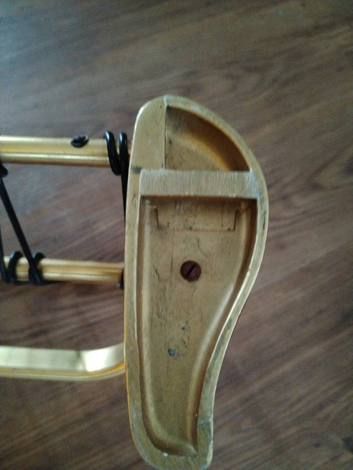 Pretty wall coat rack from the 60s