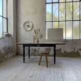 Oval pine farm table with 2m extensions